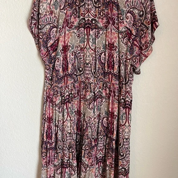 Women's Paisley Print Top - Picture 2 of 4